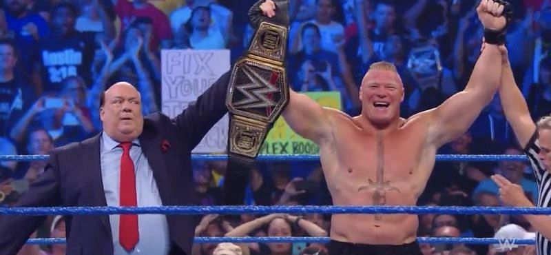Brock Lesnar looks set to remain WWE Champion for the foreseeable future