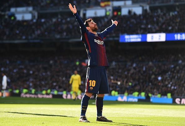 Messi was exquisite in2017