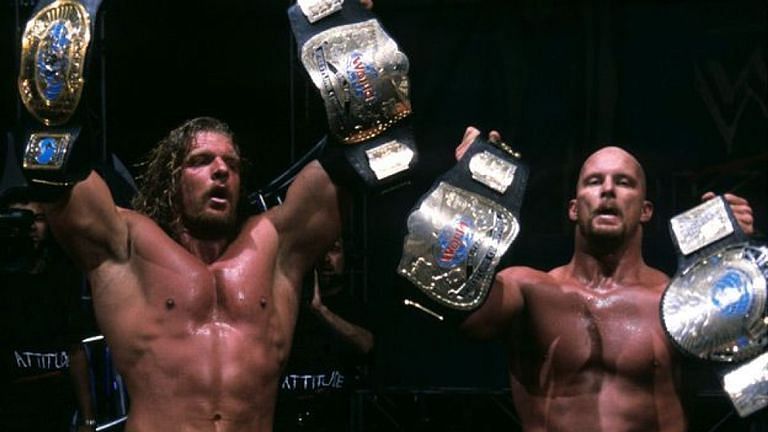 A number of singles champions in the WWE were successful tag teams. Do you happen to remember this successful duo?