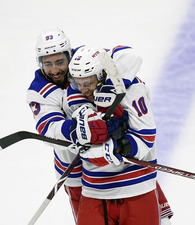 Mika Zibanejad has hat trick, Rangers beat Senators 4-1