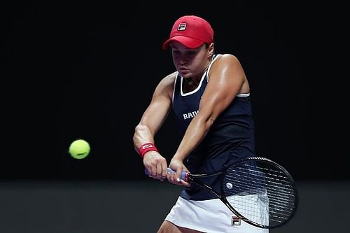 Ashleigh Barty came from a set down to beat Belinda Bencic at the 2019 WTA Finals.