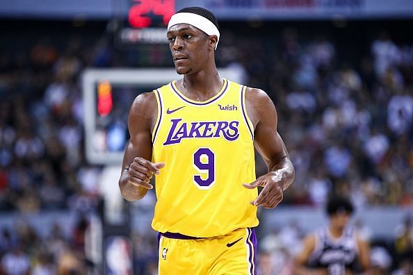 Rajon Rondo could return for the Lakers against the Utah Jazz