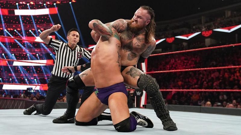 Aleister Black versus Eric Young