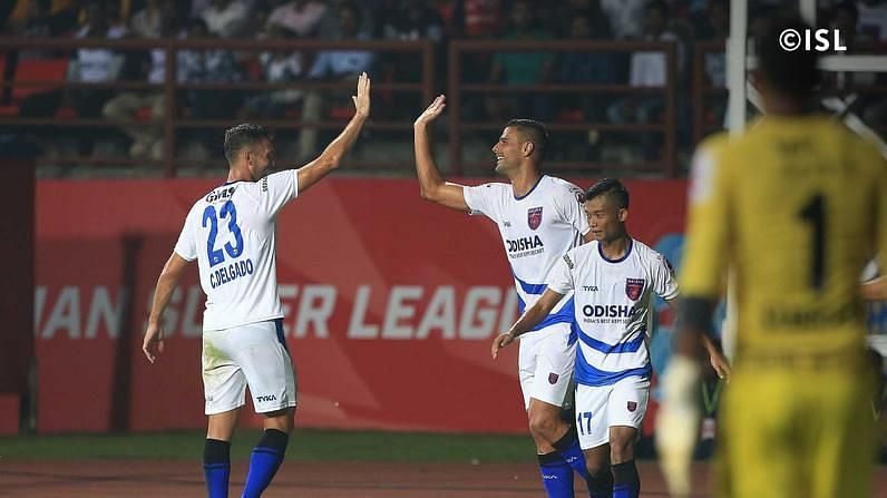 Santana will be looking to continue his goalscoring form (Picture Courtesy: ISL)