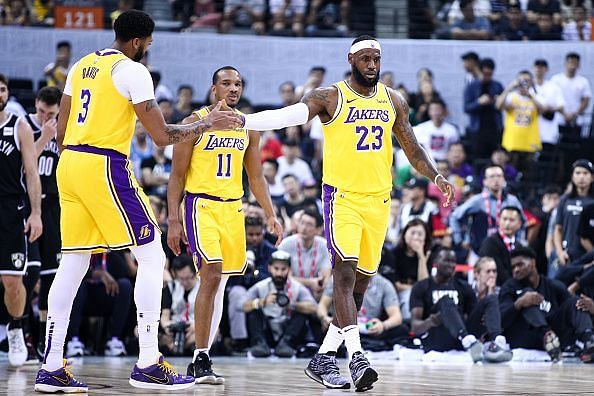 The Los Angeles Lakers are among the Western Conferences best teams heading into the new season