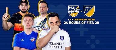 MLS Announces eMLS 24 Hours of FIFA 20 Live Stream as Part of 6th Annual MLS WORKS Kick Childhood Cancer Campaign