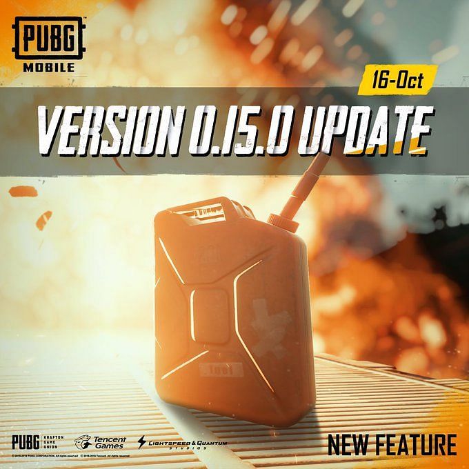 PUBG Mobile 0.15.0 update