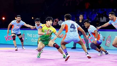 Jang Kun Lee looked like a shadow of his form self in Pro Kabaddi 2019