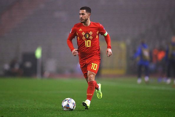 Eden Hazard was impressive for the Belgian team