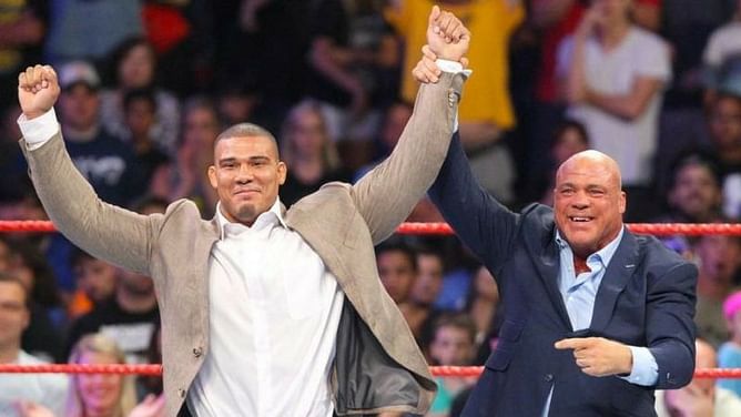 WWE News: Jason Jordan and Kurt Angle reunite ahead of Hell In A Cell