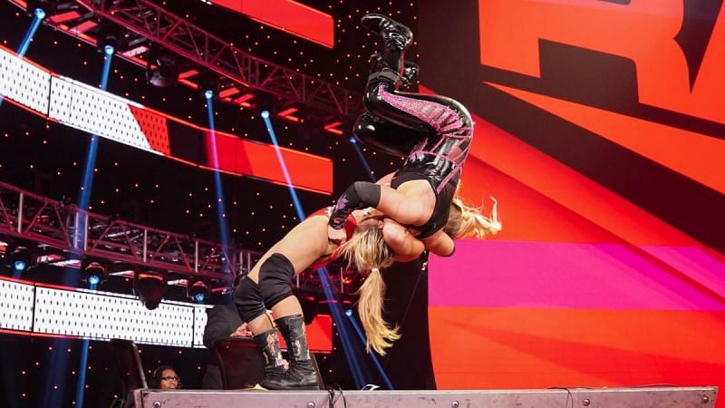 Evans and Natalya put on a fantastic match on RAW