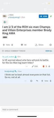 Question two and King's answer