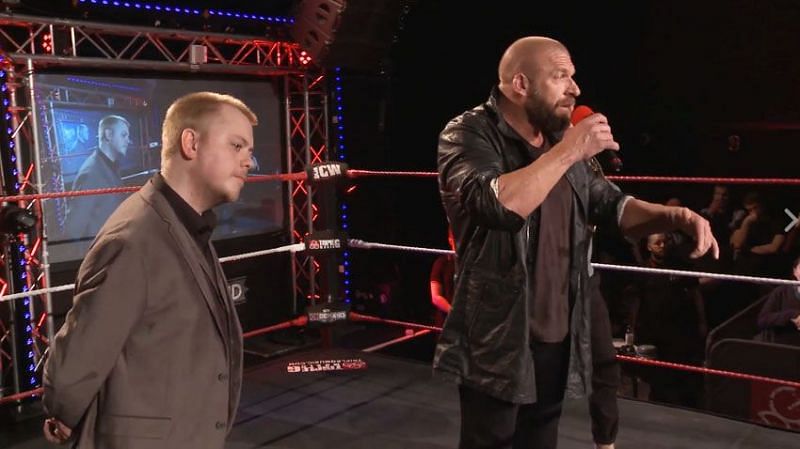 Triple H shocked the ICW crowd in Cardiff