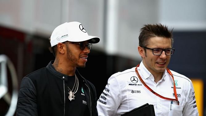 Hamilton without regular race engineer Bonnington for Mexican Grand Prix