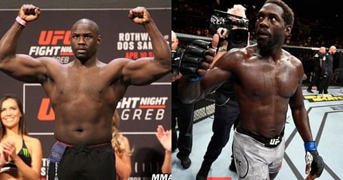 The transformation of Jared Cannonier from being a Heavyweight (L) to a Middleweight (R) has been incredible