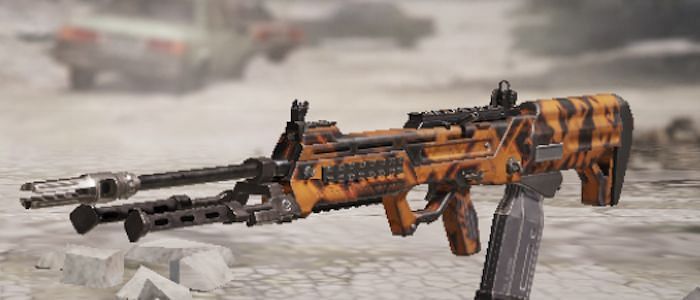 The S36  LMG has a large ammo capacity