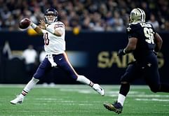 Bears coach Nagy never considered benching Trubisky against Saints