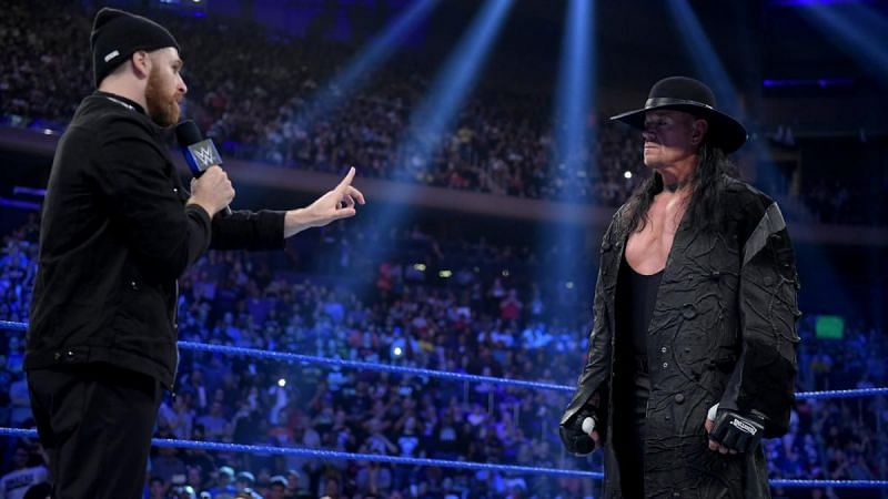 The Undertaker and Sami Zayn