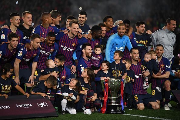 FC Barcelona are defending LaLiga champions