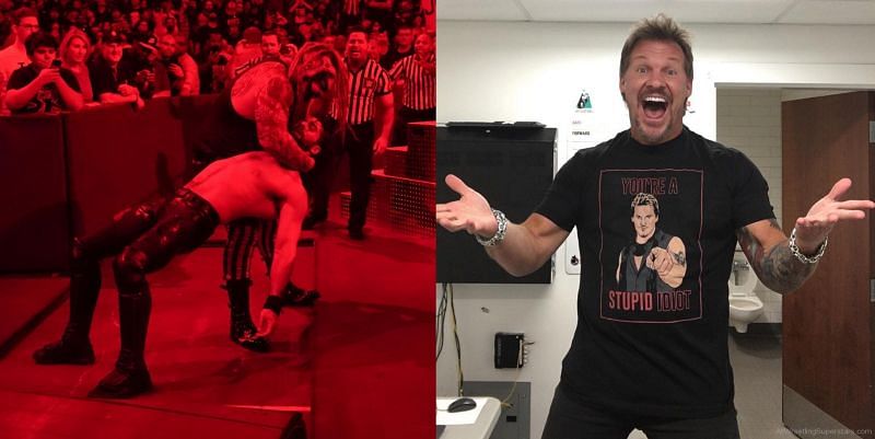 Jericho reacts to the finish of Hell in a Cell with a subtle tweet