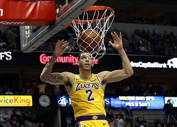 Lonzo Ball was traded to the Pelicans after spending two seasons with the team
