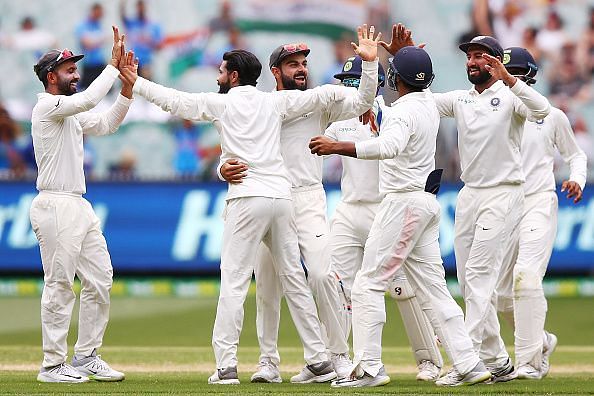 India have dominated the first Test match of the series