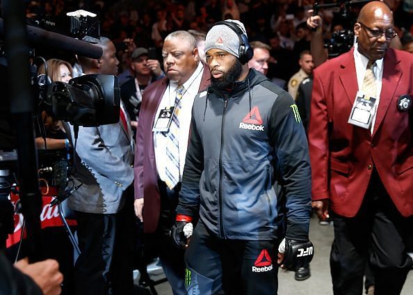 Tyron Woodley faced Kelvin Gastelum in 2015.