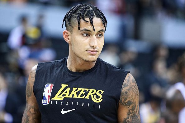 Kyle Kuzma has yet to feature for the Los Angeles Lakers this season