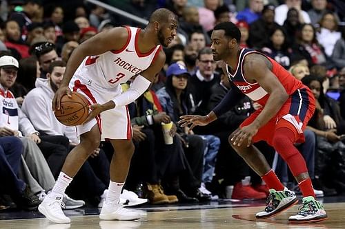 Could the Oklahoma City Thunder swap Chris Paul for John Wall?