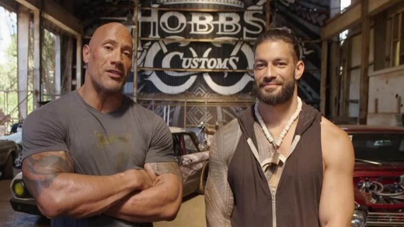 The Rock and Roman Reigns