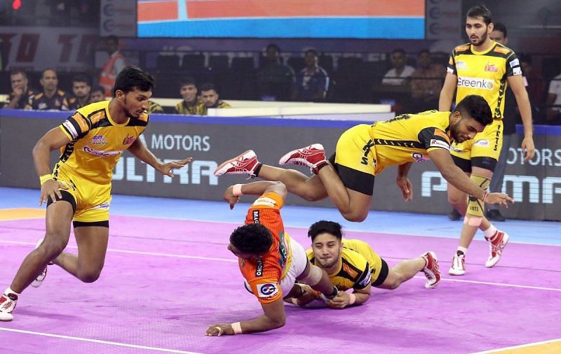 Puneri Paltan ruin the chance of entering the playoffs for the Telugu Titans