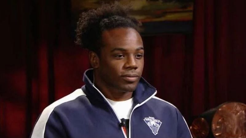 Xavier Woods was unable to continue due to the injury