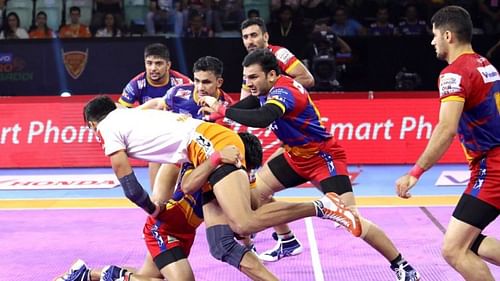 Can UP Yoddha extend their strong run? (Image Courtesy: Pro Kabaddi)