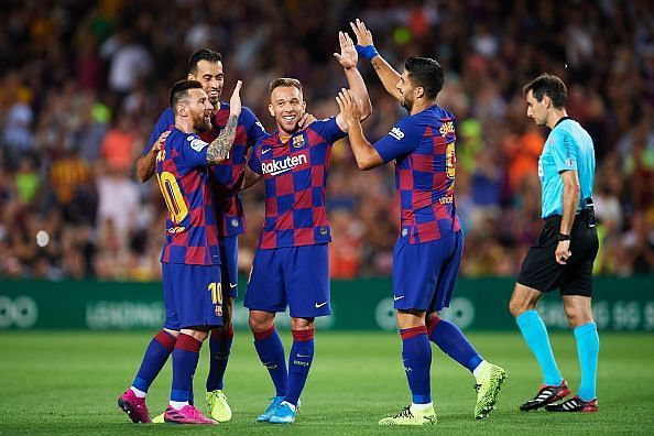 Barcelona will be looking for their third straight league victory when they host Sevilla later today