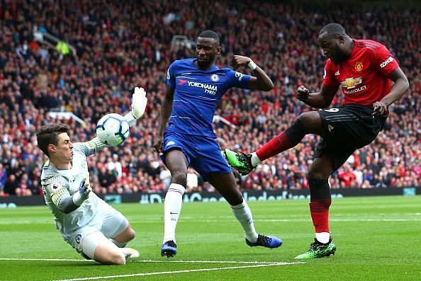 Romelu Lukaku represented both Manchester United and Chelsea