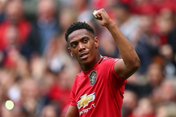 Anthony Martial helped Manchester United secure their first away win of the season.