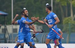 Indian Junior Men's Hockey Team beat New Zealand 8-2