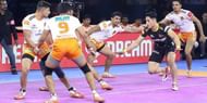 Puneri Paltan's defensive unit failed to put up a good show