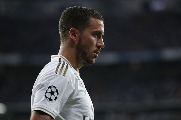 Hazard has been affected by his early injury crisis at Real Madrid