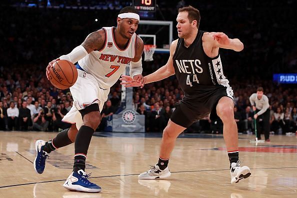 Carmelo enjoyed a memorable spell in New York with the Knicks