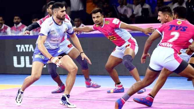 Pro Kabaddi Points Table 2019: PKL Points Table updated after the first half of Greater Noida leg