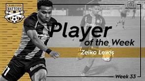 Charleston's Lewis Voted Championship Player of the Week