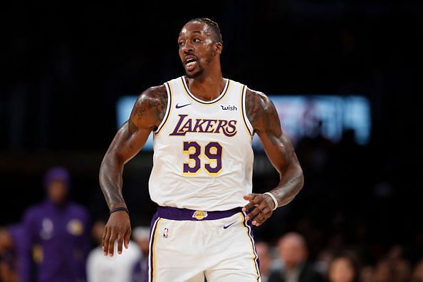 Dwight Howard has struggled during his first two appearances with the Los Angeles Lakers