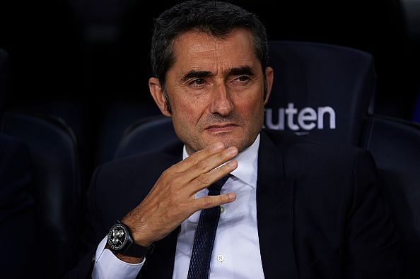 Valverde has almost guided Barcelona to the UCL knockout rounds