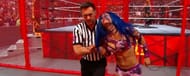 Sasha Banks after Hell in a Cell