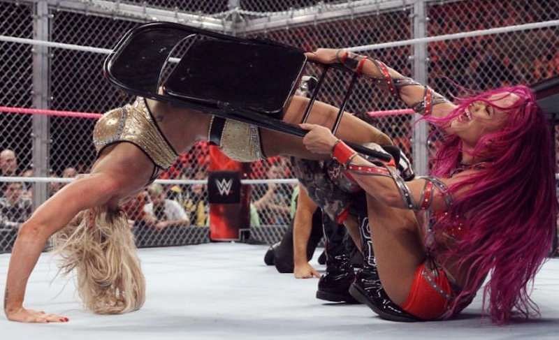 Charlotte and Sasha had a memorable match, but there were two other Cell matches that night