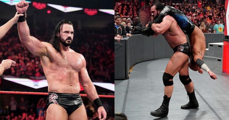 Drew McIntyre was booked to look strong on his return