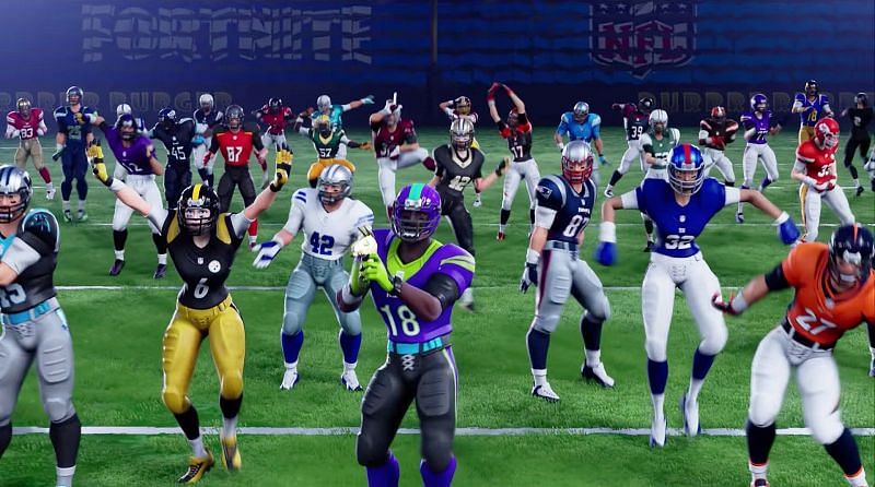 Fortnite X NFL marked the Super Bowl event.