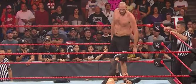 WWE News: Tyson Fury knocks out RAW Superstar after show goes off the air (Video)