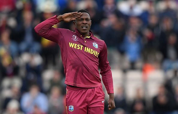 Sheldon Cottrell came into the limelight during the ICC World Cup 2019